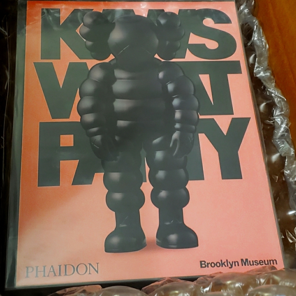 New, Kaws What Party Hard Cover Book 2nd Print - Pink